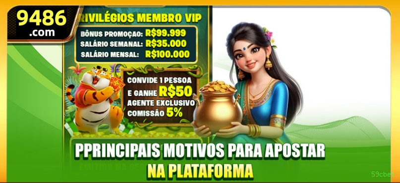Cashback VIP 59cbet - reembolso semanal